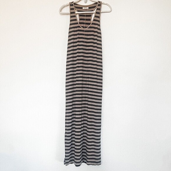 Madewell Striped Racerback Maxi Tank Dress - Picture 1 of 6